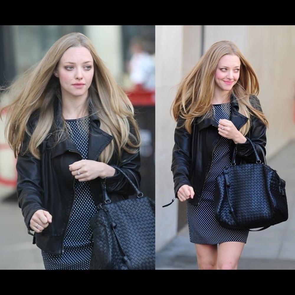 COPY - BOTTEGA VENETA Woven Nappa Leather Convertible Bag